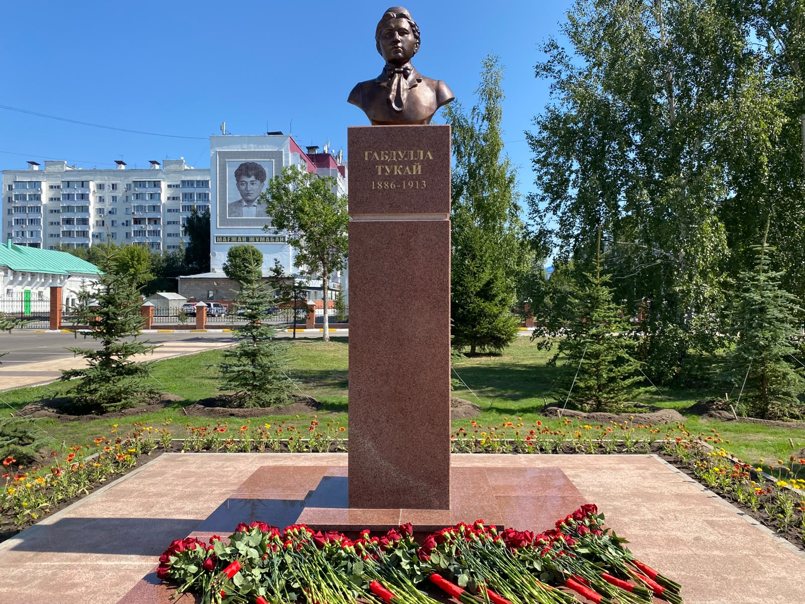 Память великого татарского поэта Габдуллы Тукая увековечили в Петропавловске