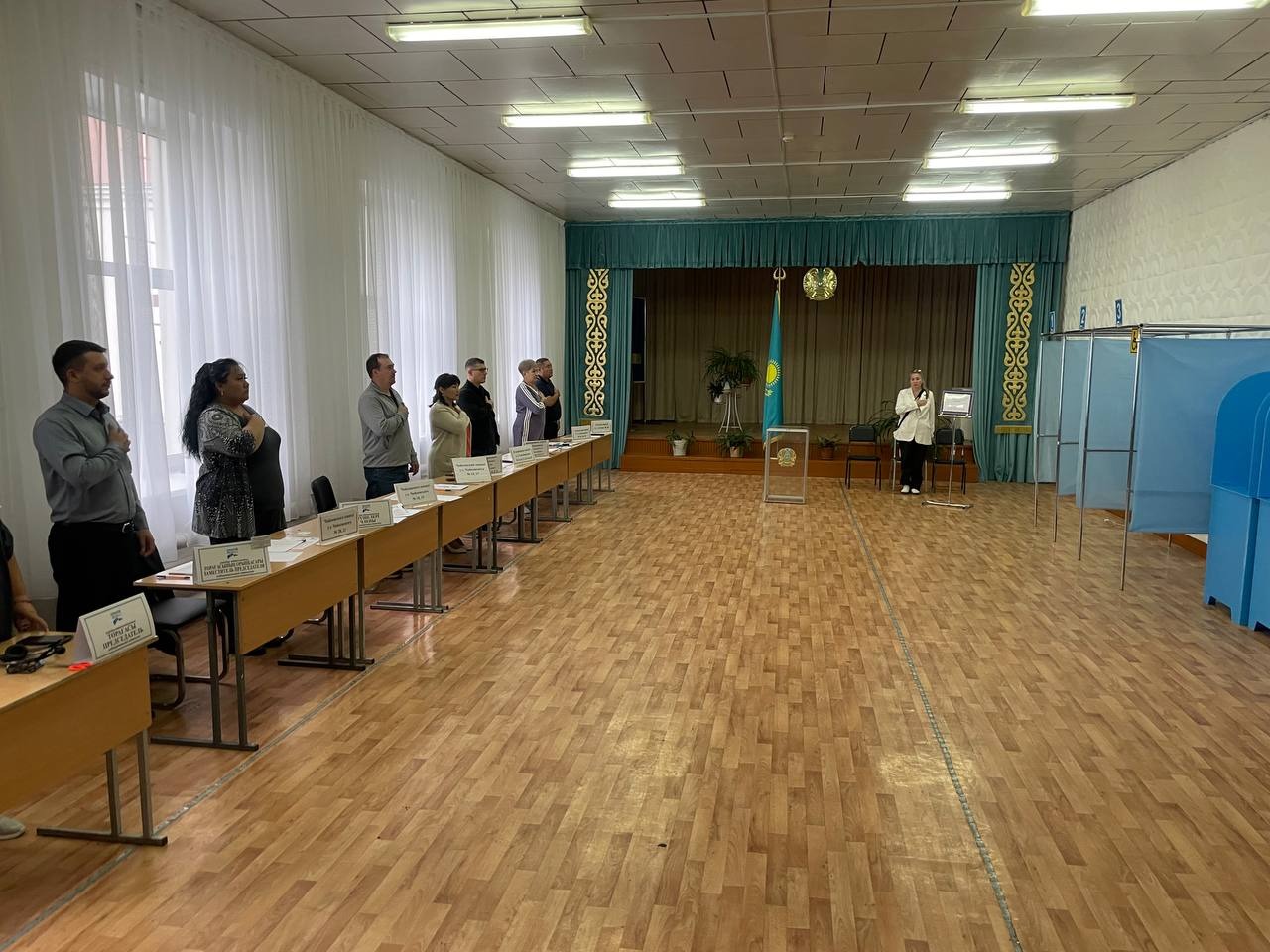 Ел аумағында 10 363 сайлау учаскесі жұмысын бастады