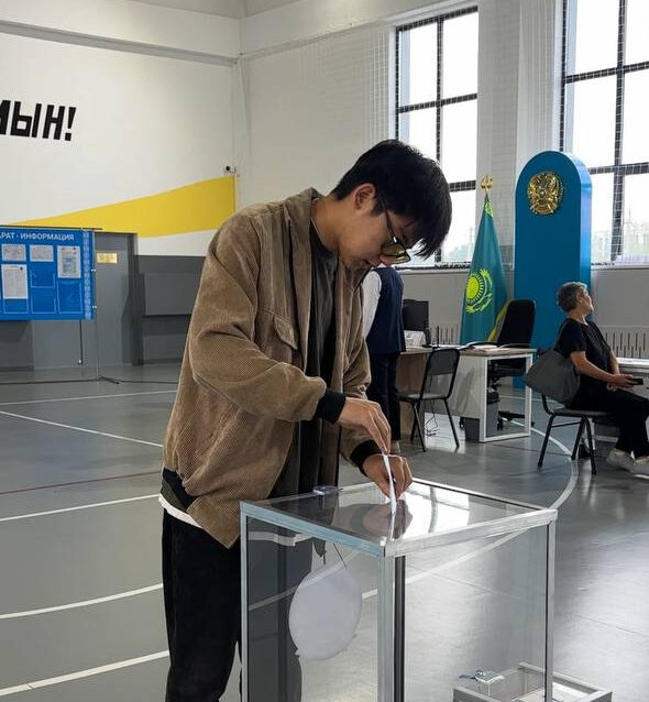 Алғашқы дауыс, үлкен таңдау: Петропавл жастары Құрылтай сайлауына белсенді қатысуда