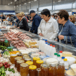 Мясо, рыба, мед и овощи – что купить на ярмарке в Петропавловске?