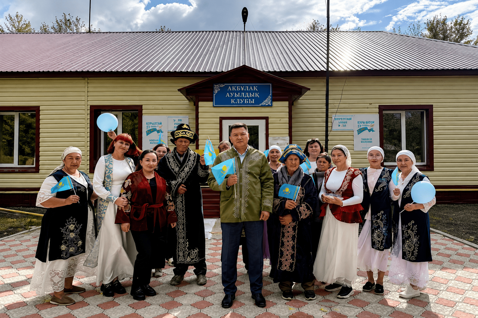 Ақбұлақ тұрғындары сайлауға ерекше сәнмен келді