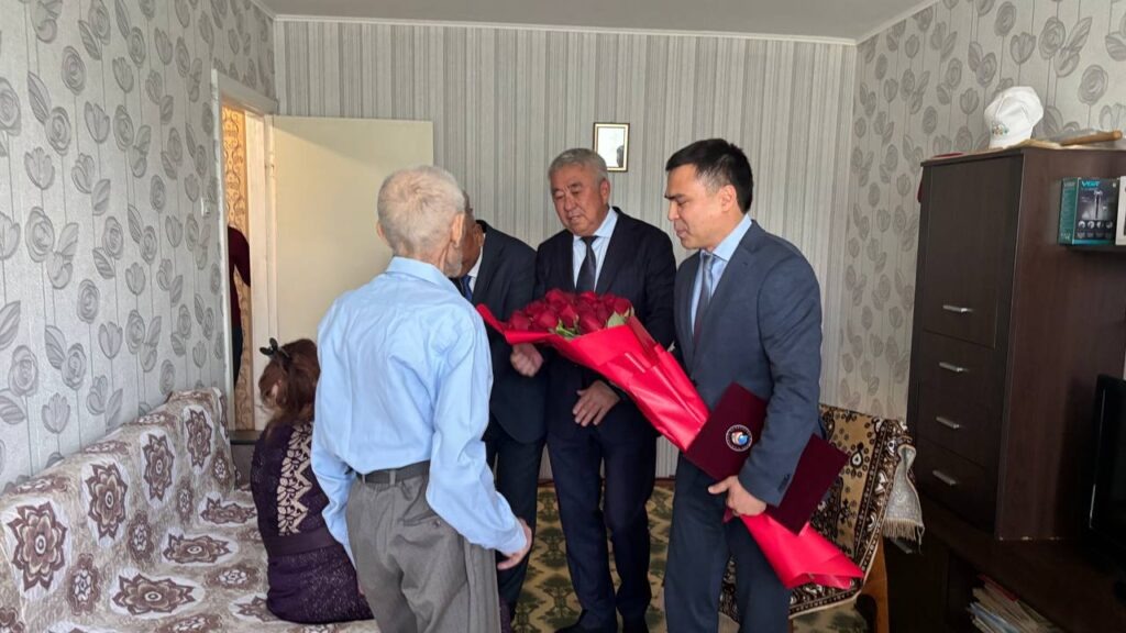 Ровесник Северо-Казахстанской области Аслан Нехай отметил 90-летний юбилей