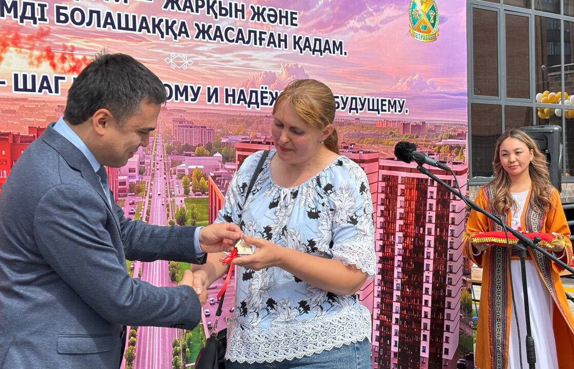 Новый дом для жителей поселка Заречный сдали в Петропавловске