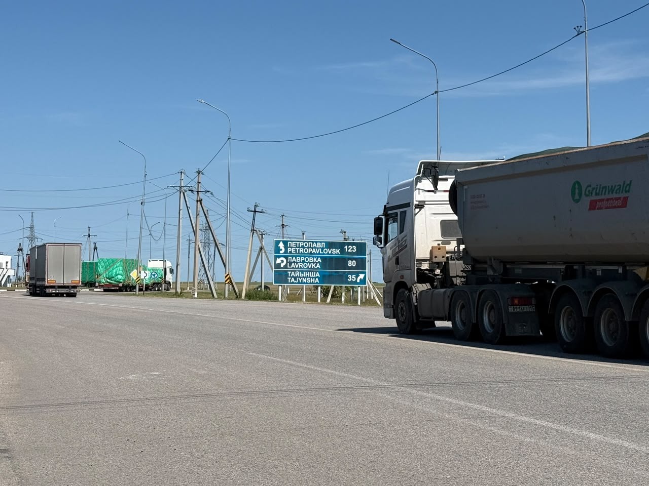 Трассу от Петропавловска до Кокшетау хотят сделать четырехполосной