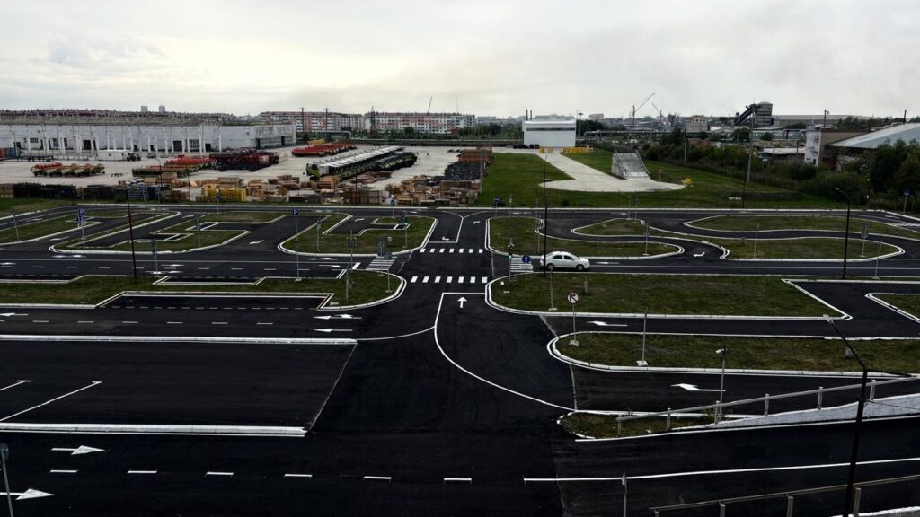 Можно сдавать на права - автодром СпецЦОНа снова работает в Петропавловске