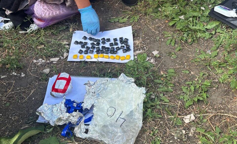 Столичного курьера задержали в крупной партией синтетики в центре Петропавловска