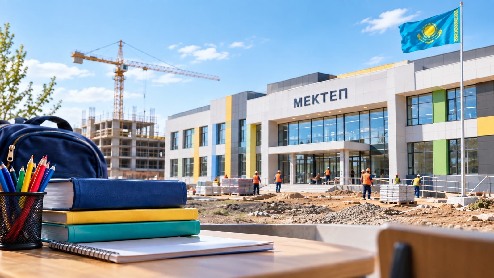 101 жаңа мектеп: Қазақстанда білім инфрақұрылымы жаңаруда