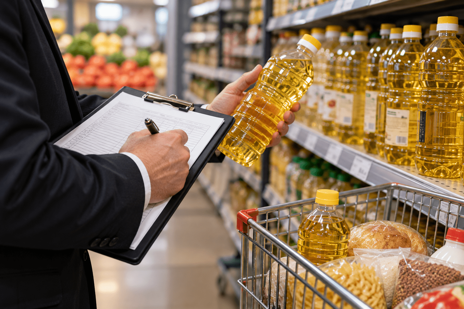 Почти 8 млн штрафов за накрутку цен на продукты выписали предпринимателям на севере Казахстана