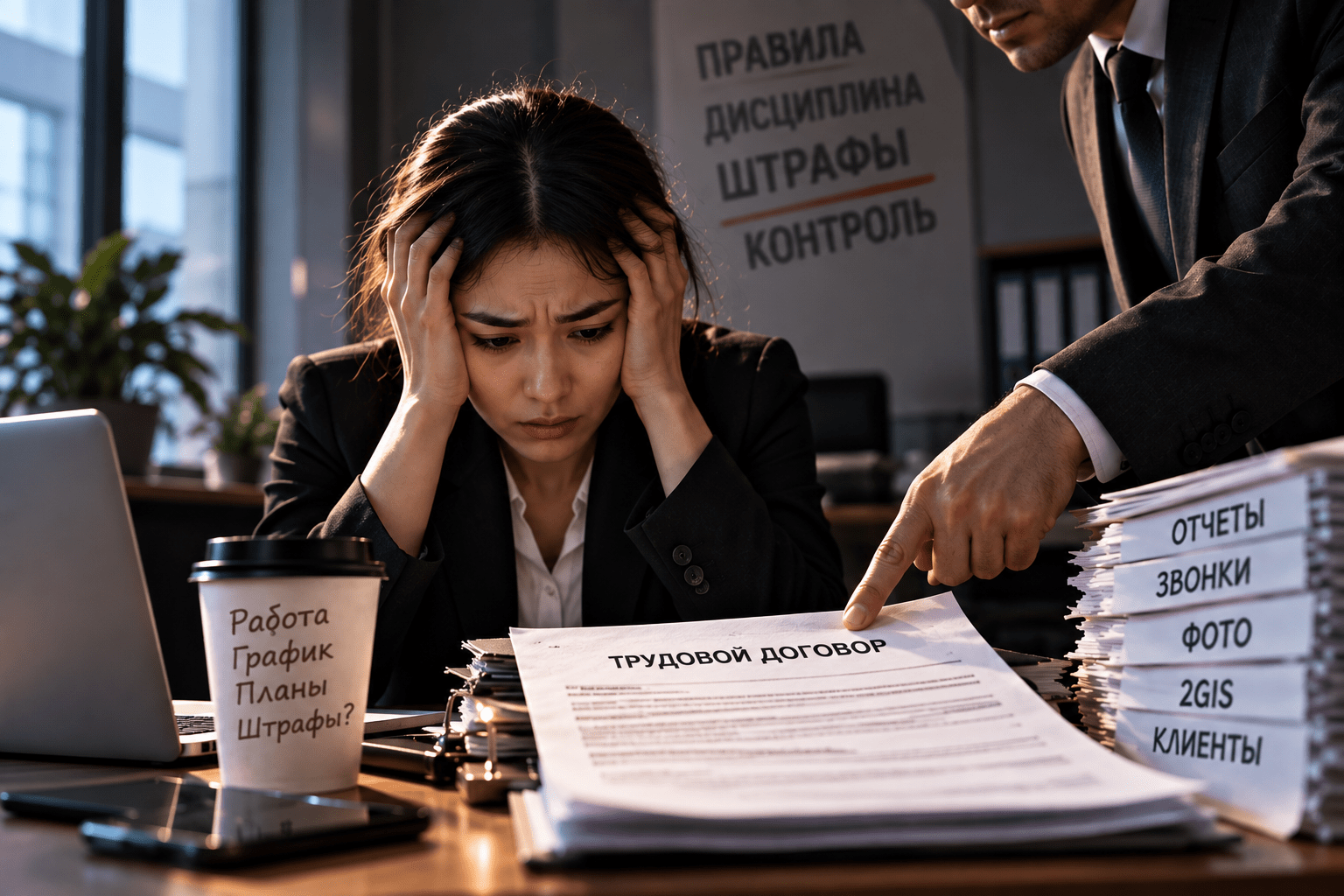 Прейскурант на косяки – в трудовых договорах казахстанцы находят дикие штрафы за опоздания