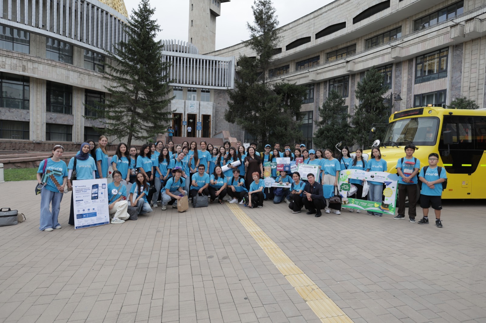 «UNICEF Zhastary: ученики НИШ ФМН Петропавловска - в числе лучших молодёжных проектов Центральной Азии»