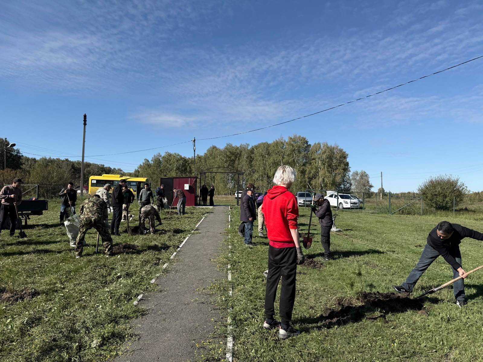 Жамбыл ауданында World Cleanup Day аясында көшеттер отырғызылып, сенбіліктер өтті