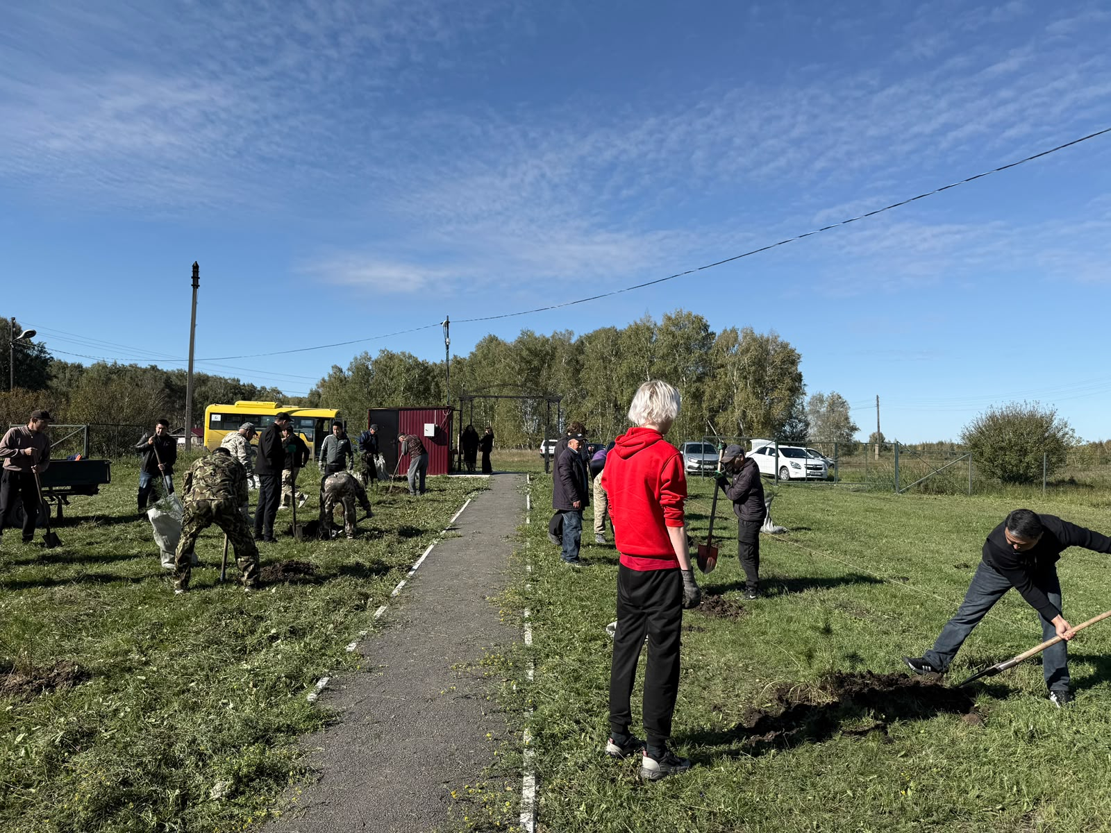 Жамбыл ауданында World Cleanup Day аясында көшеттер отырғызылып, сенбіліктер өтті