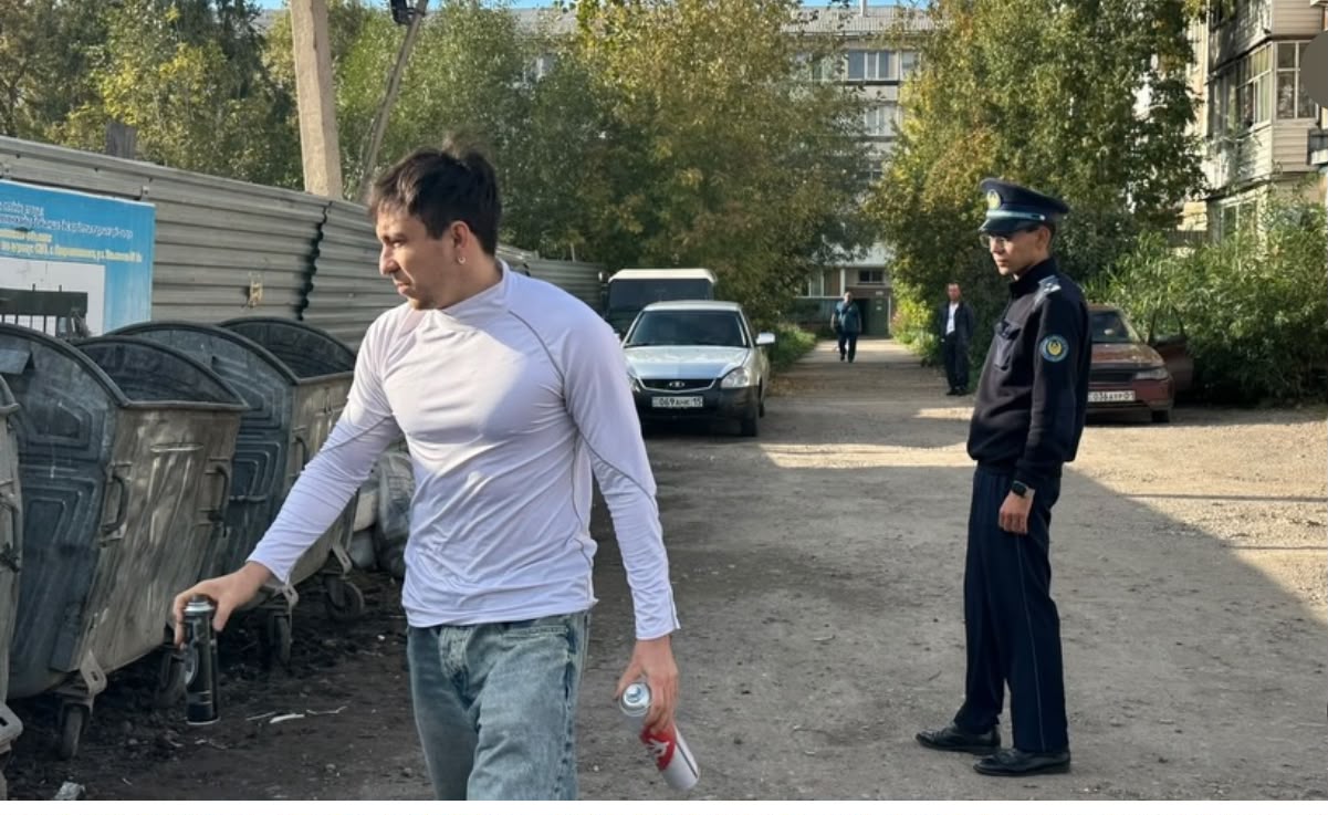 Известного художника и участника «ТАНЦЕВ» на ТНТ арестовали на пять суток в Петропавловске