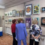 СҚО-да өнерлі ұстаздардың суреттері көрмеге қойылды