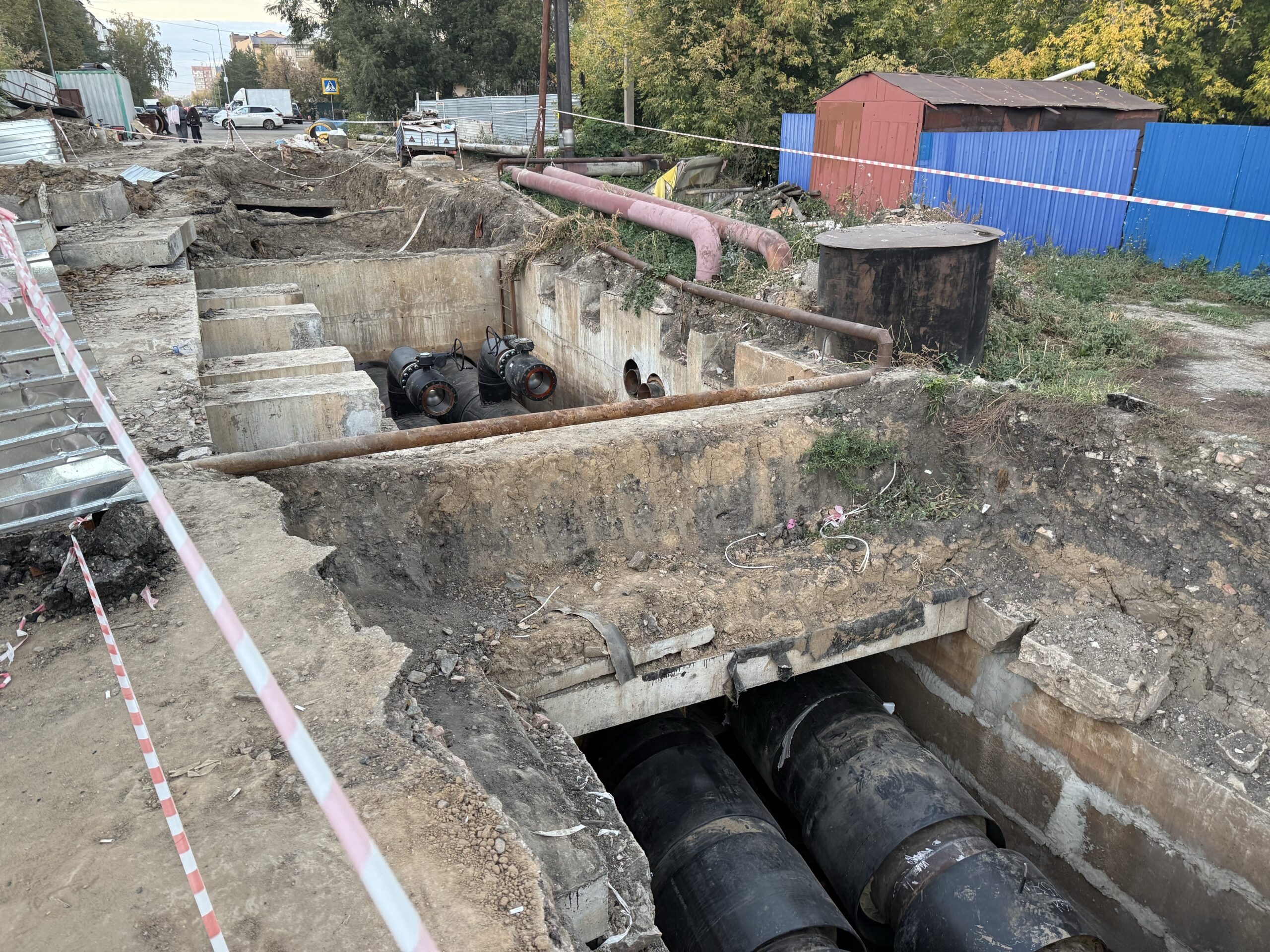Четыре тепломагистрали реконструировали в Петропавловске