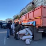 Ячмень и зерноотходы по низким ценам раскупали на кормовой ярмарке в Петропавловске