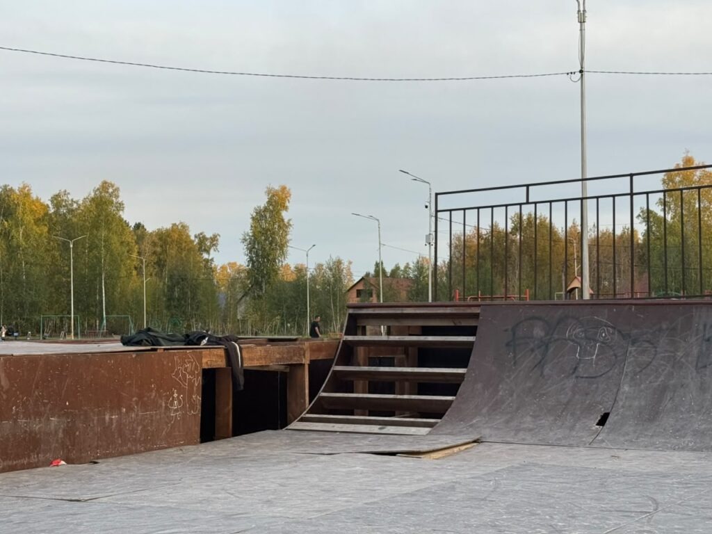 Отремонтировать развалившийся скейт-парк просят самокатчики Петропавловска