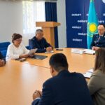 Встречу с предпринимателями и жителями провели в Уалихановском районе СКО