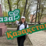 Главный эковолонтер Анастасия Волкова из СКО борется за победу в республиканском конкурсе