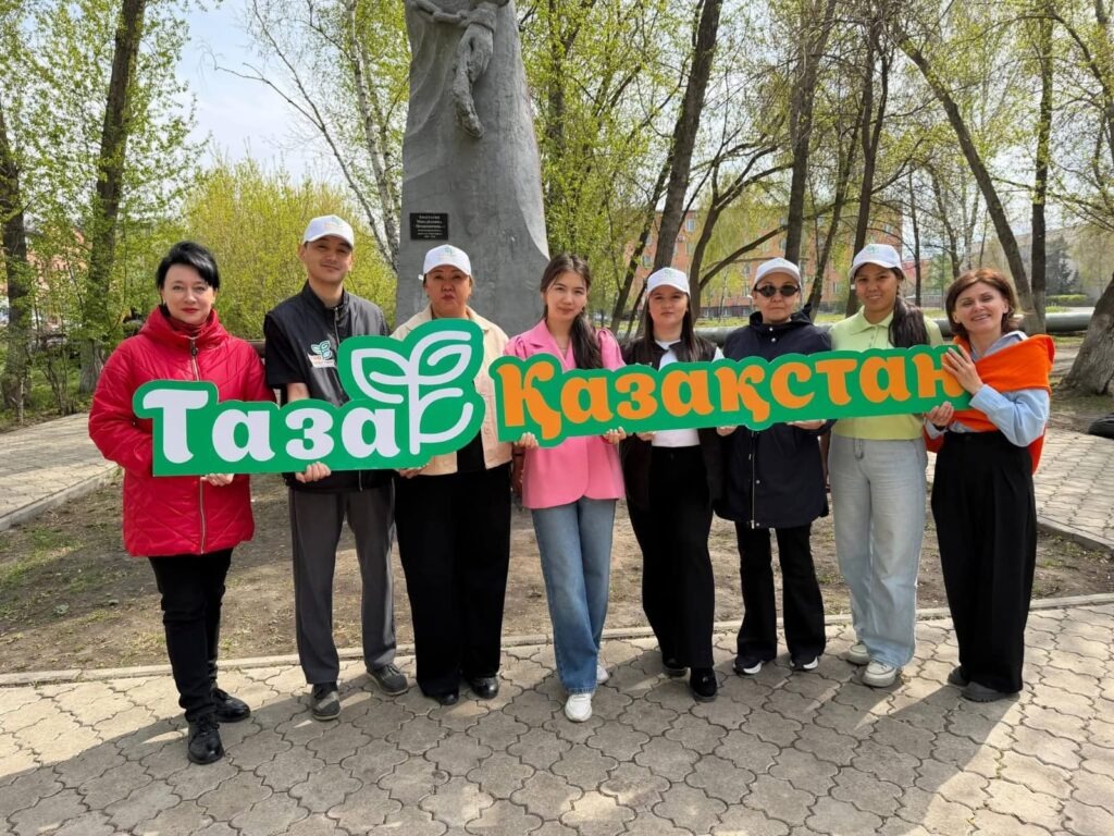 Главный эковолонтер Анастасия Волкова из СКО борется за победу в республиканском конкурсе