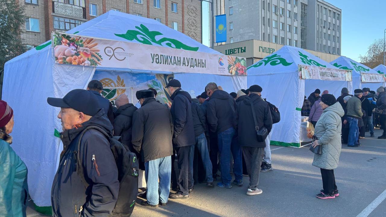 Натуральная продукция Уалихановского района пользовалась большим спросом на ярмарке в Петропавловске
