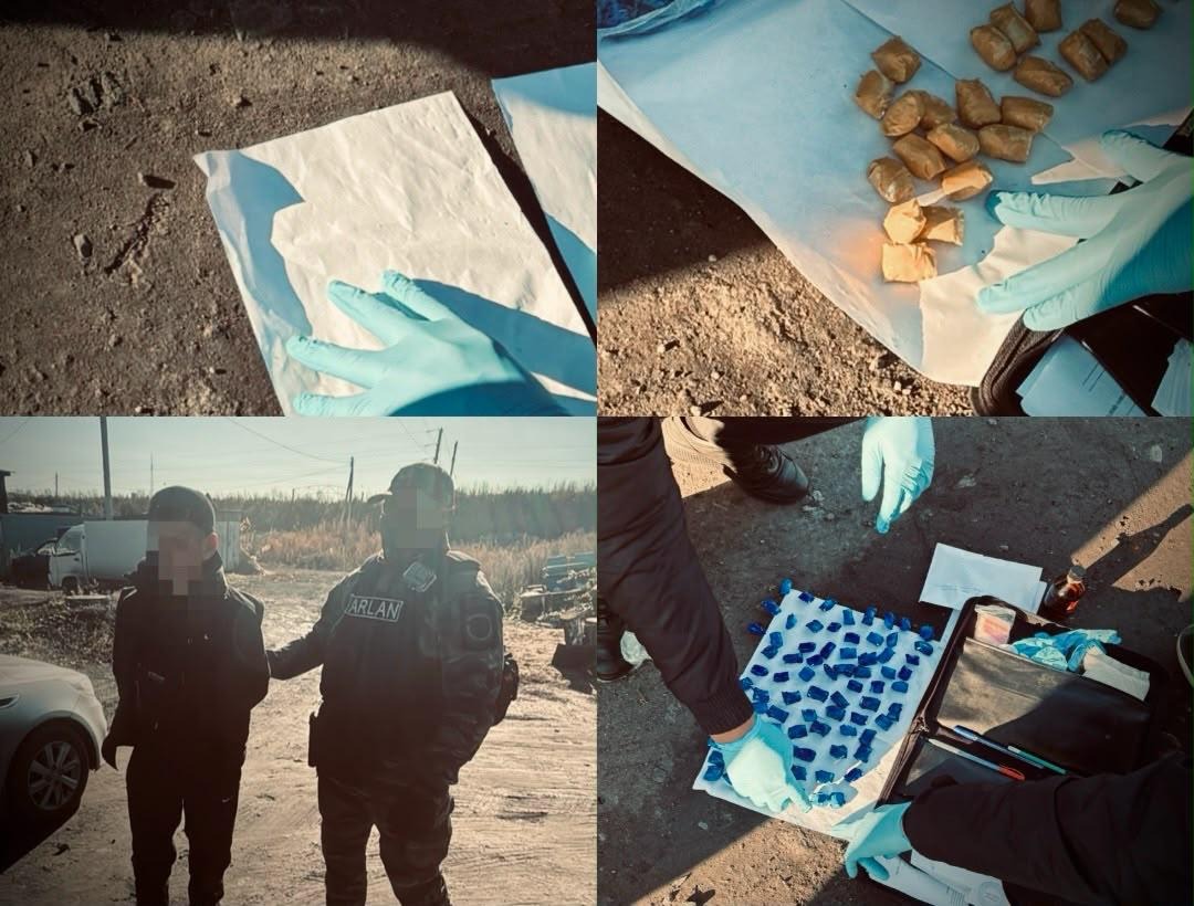 Гастролера из Акмолинской области задержали с партией синтетики в Петропавловске